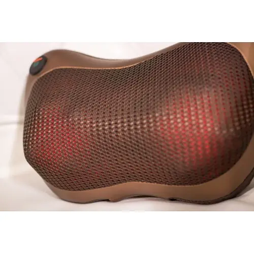 Масажер, масажна подушка для дому та машини Massage pillow Коричневий (NBkd46477) - фото 6