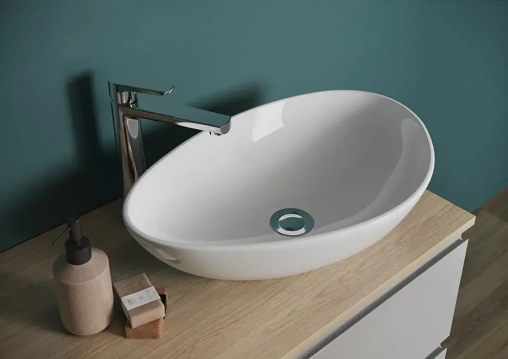 Змішувач для умивальника Cersanit Moduo S951-371 високий одноважільний Хром 30412 - фото 5