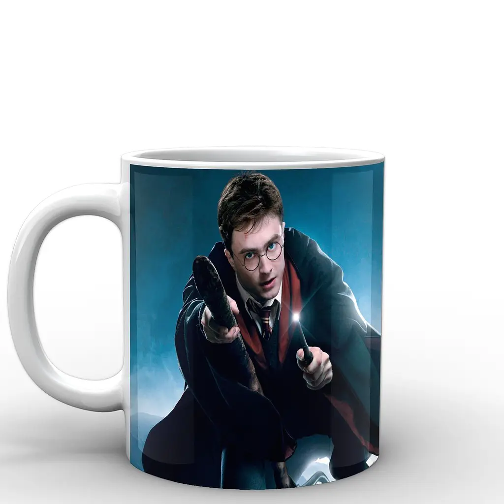 Кружка GeekLand Harry Potter Гарри Поттер в полете HP.02.047 330 мл белая - фото 2