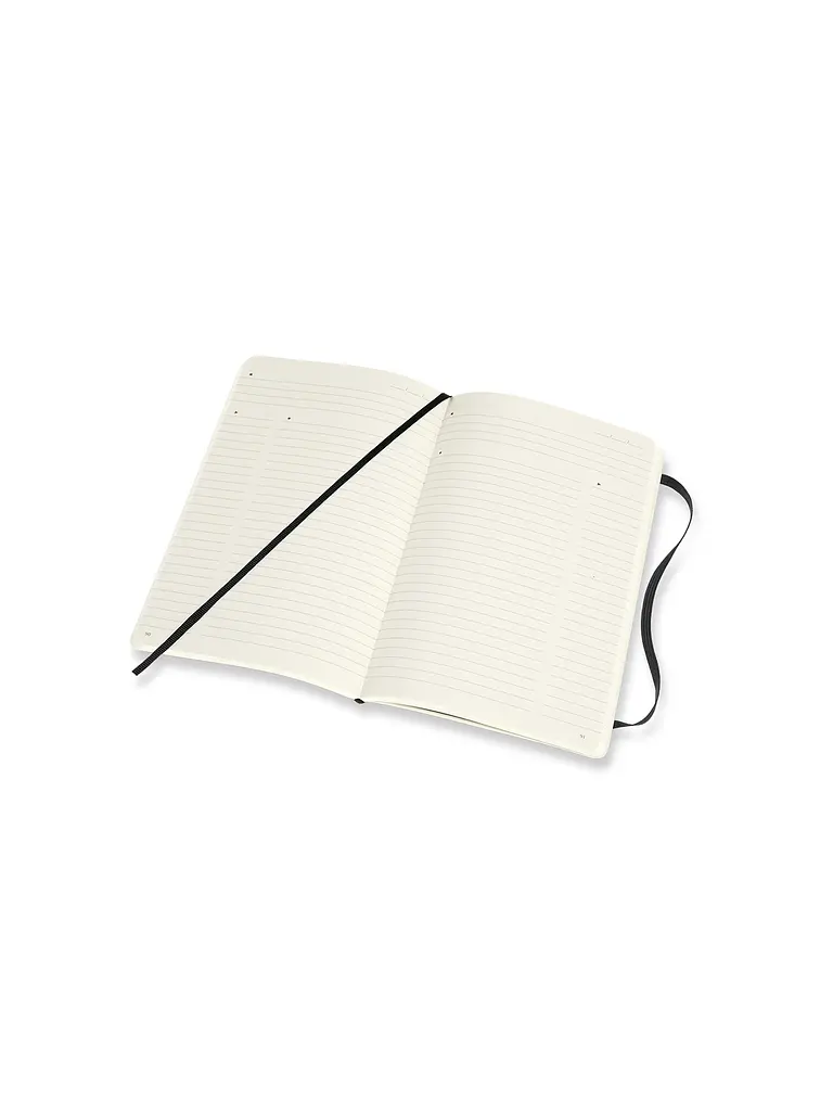 Записник Недатований Moleskine PRO середній, Чорний М'який (PROPFNTB3SBK) - фото 6