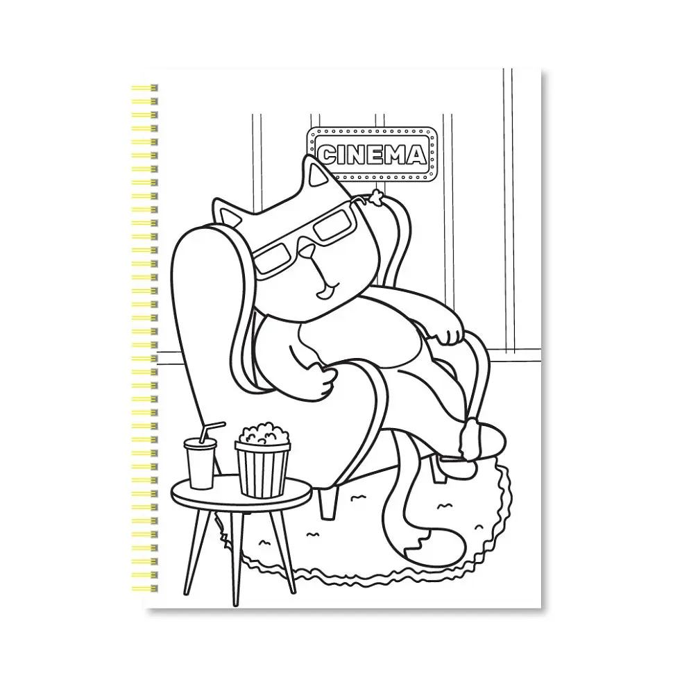 Дитяча розмальовка з олівцями "Coloring fun" НТ-39-03 24 аркуши - фото 2