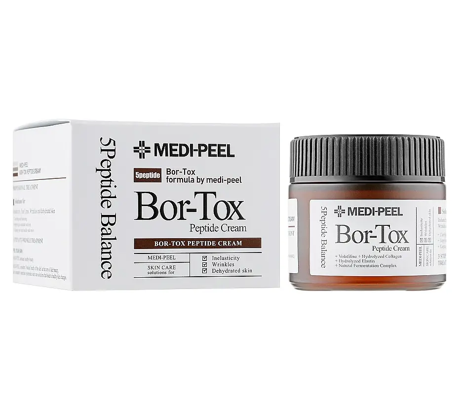 Ліфтинг-крем для обличчя з пептидами Bor-Tox Peptide Cream Medi-Peel 50 мл - фото 2