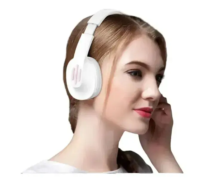 Беспроводные наушники XO BE39 накладные, BT5.0, AUX, 200mAh, 20h, Белый - фото 5