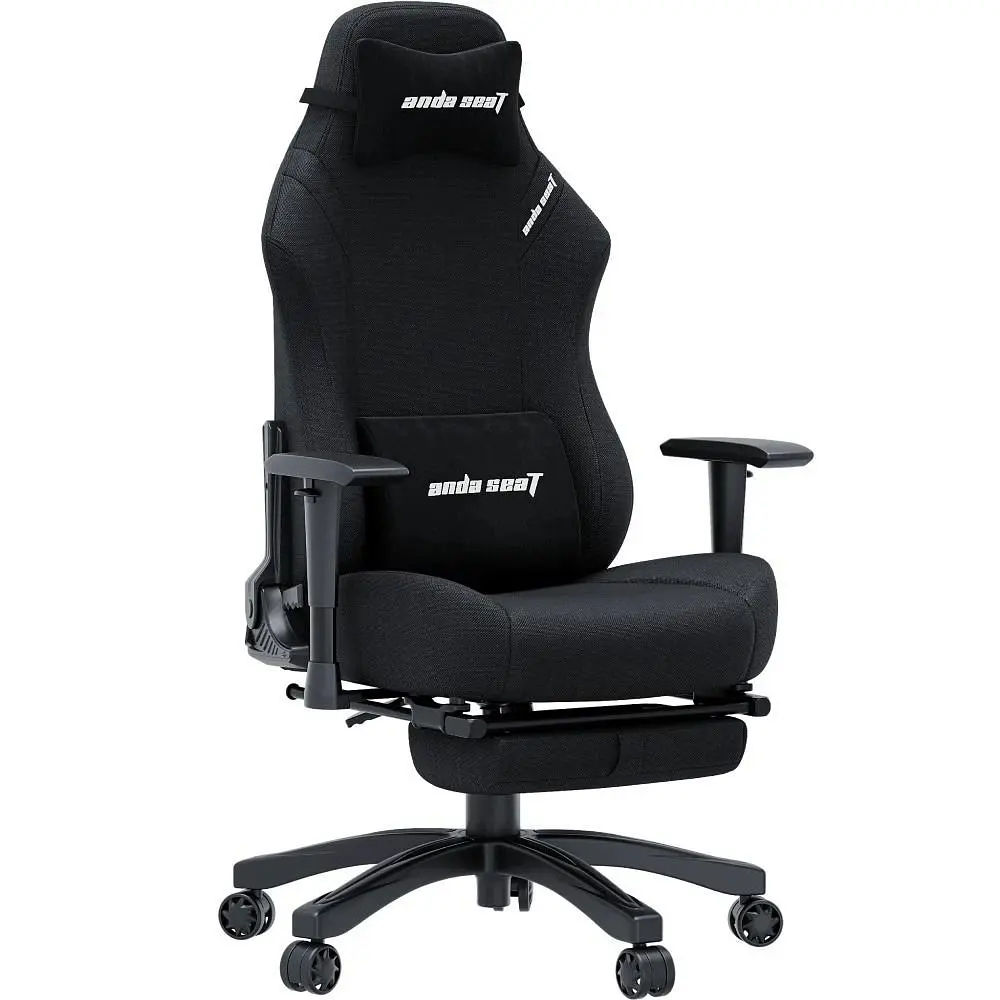 Крісло для геймерів Anda Seat Luna Pro Size L Black Fabric (AD18T-44-B-F) - фото 3