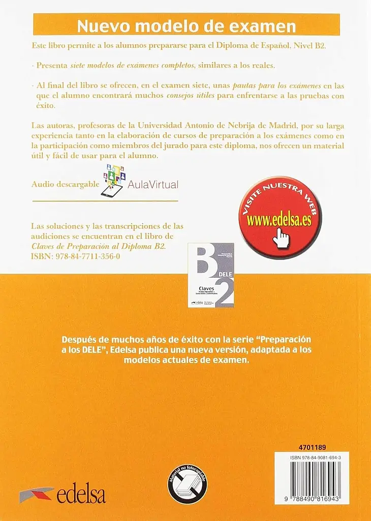 Preparación al DELE B2 Libro del alumno + audio descargable - фото 2