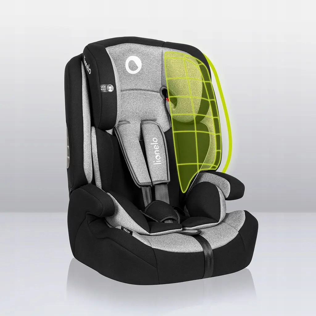 Автокрісло Lionelo Nico 9-36 кг Black Grey - фото 6