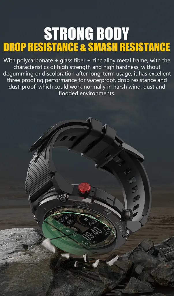 Смарт-часы Lemfo LF26MAX силиконовый ремешок black (16365) - фото 2