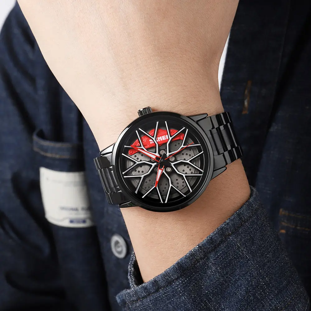 Наручний годинник Skmei 1990 Model D rolling dial,1990D (18389) - фото 4