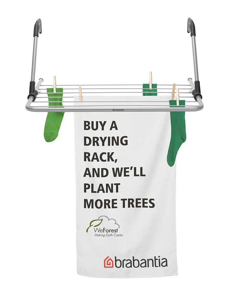 Сушилка для белья Brabantia Drying подвесная 4.5 м серебристо-серая (105241) - фото 7