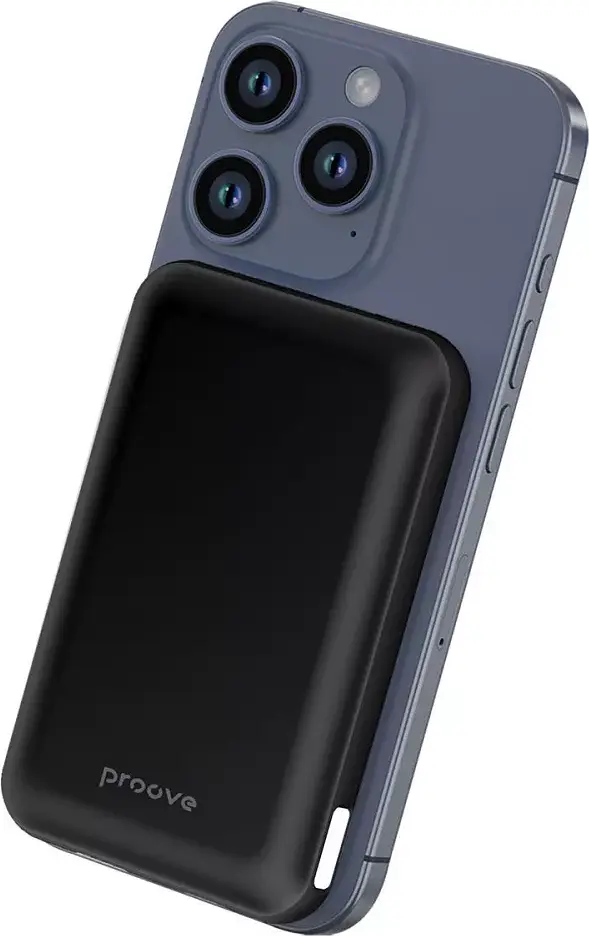 Портативний акумулятор Proove Vibe Energy Plus Magnetic 22.5W 10000mAh black (PBVE15012203) - фото 2
