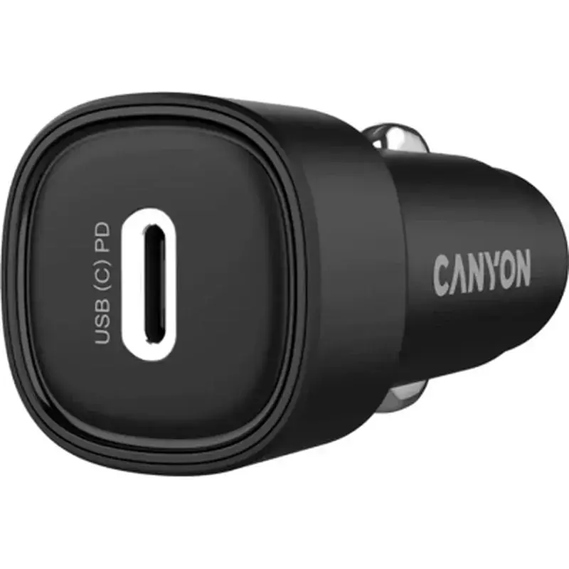 Зарядний пристрій Canyon USB-C PD30W black (CNE-CCABR2C) - фото 2