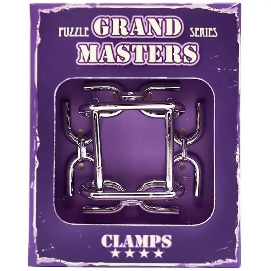 Металлическая головоломка Eureka Grand Master 3D Puzzles Clamps 473256 - фото 2