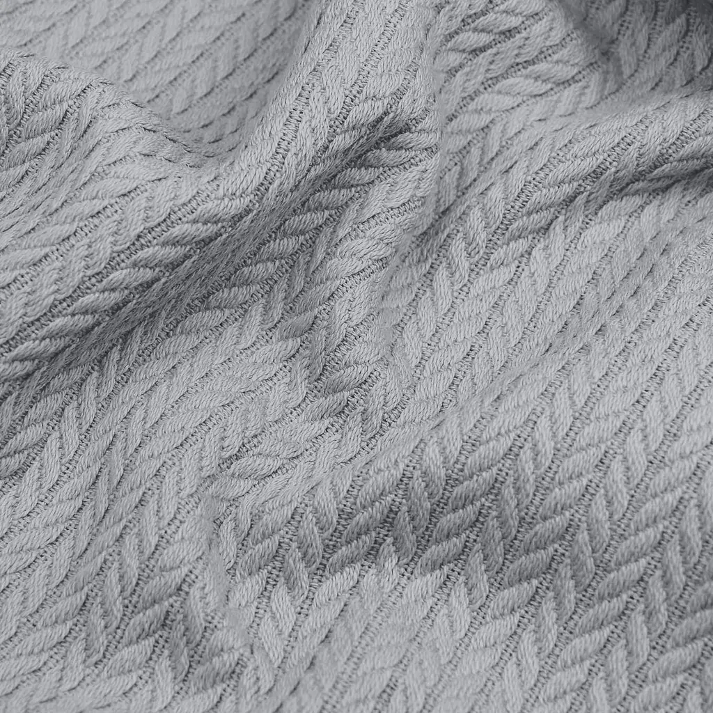 Плед покривало Cosas Shadow Knitted Braid 240х260 см косичка (Blanket_37Shadow_KnittedBraid_240x260) - фото 4
