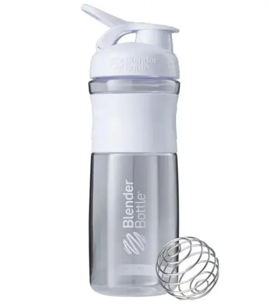 Шейкер спортивний BlenderBottle SportMixer Flip 28oz/820 мл White (SM 28oz White)