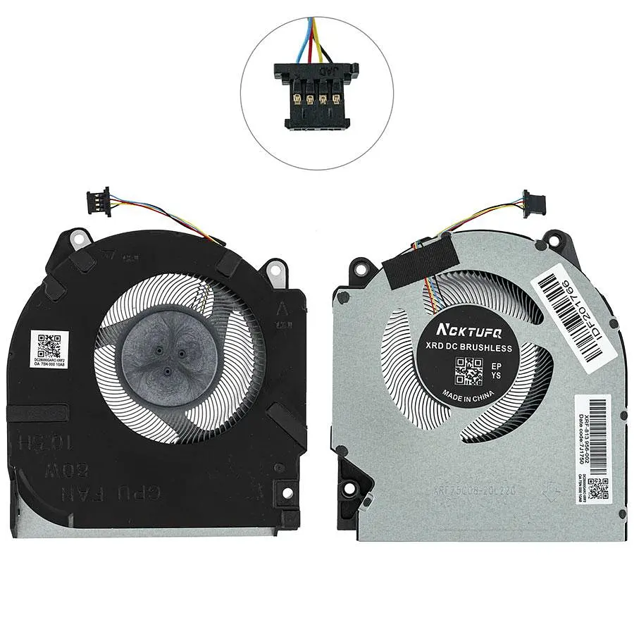 Вентилятор для ноутбука HP Victus 16-E (GPU FAN) 80W (Кулер)