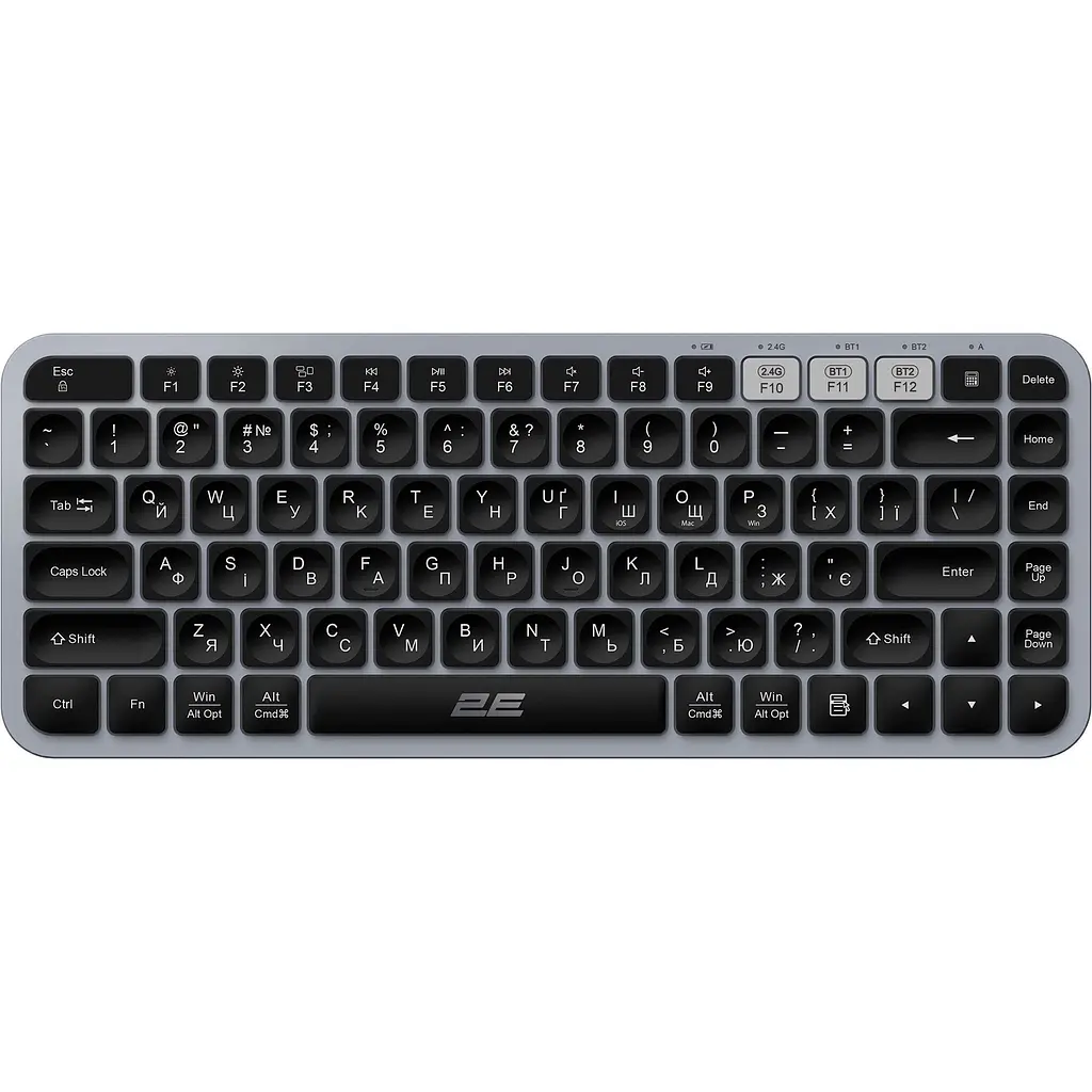 Комплект [клавіатура + миша] 2E MK430 Grey/Black [2E-MK430WBGR_UA] [140899] - фото 2