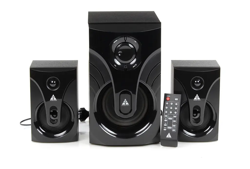 Акустическая система Golden Field LA-215G + Bluetooth - фото 2