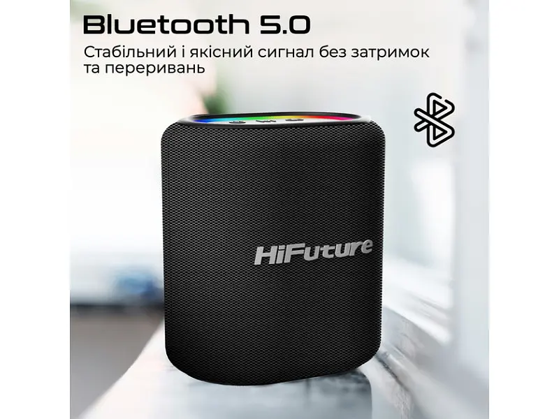 Портативная колонка HiFuture Vocalist 100 Black (vocalist100.black) - фото 4