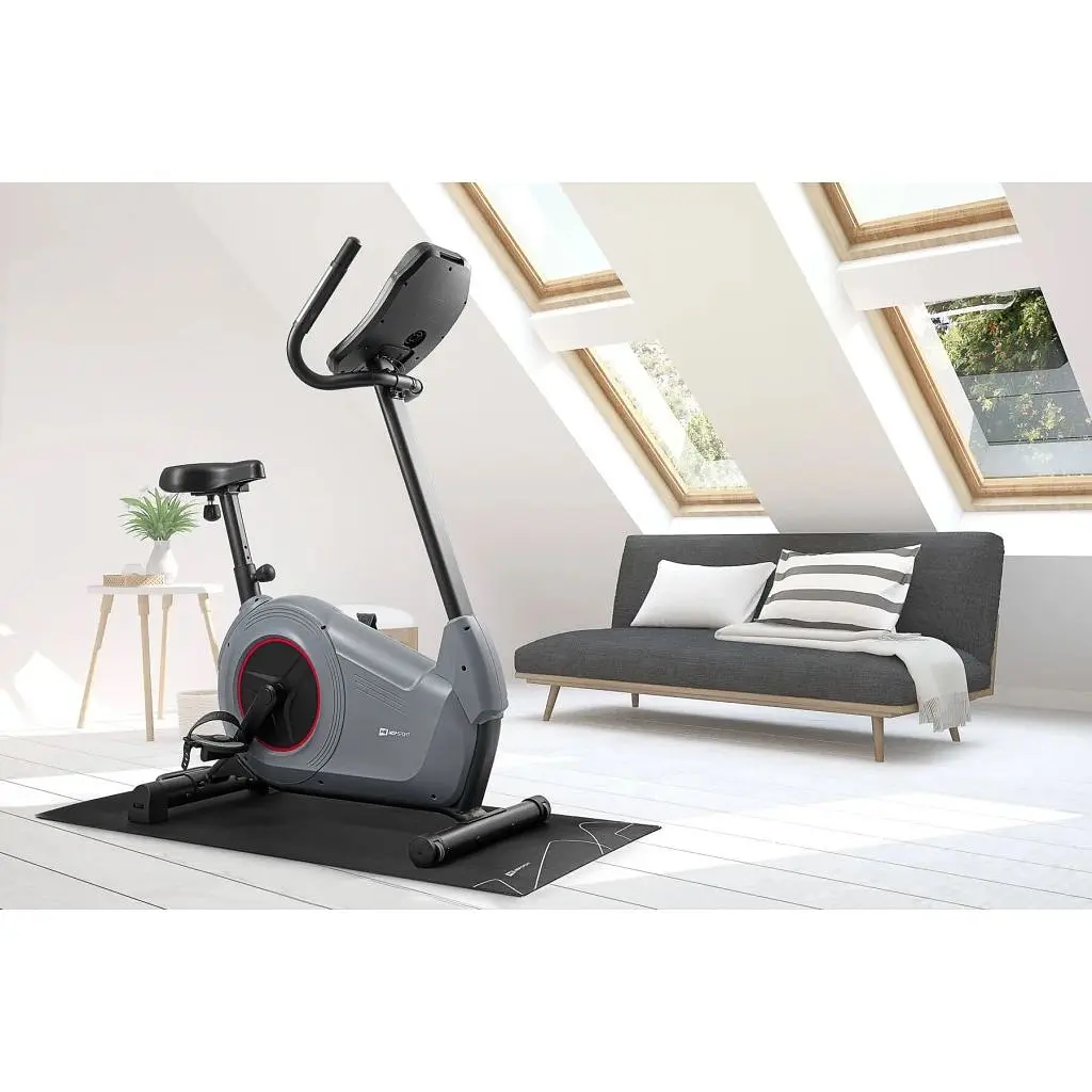 Велотренажер Hop-Sport HS-100H Solid з матом сірий - фото 14