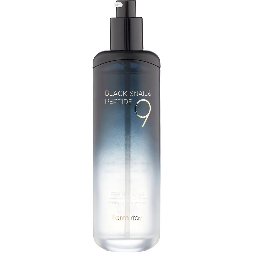 Тонер для лица FarmStay Black Snail & Peptide 9 Perfect Toner 120 мл - фото 2