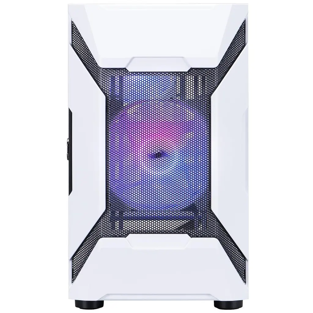 Корпус 1stPlayer D3-A-WH-1F7-14-W-1F7-W White без БЖ (D3-A-WH-1F7-14-W-1F7-W) - фото 2