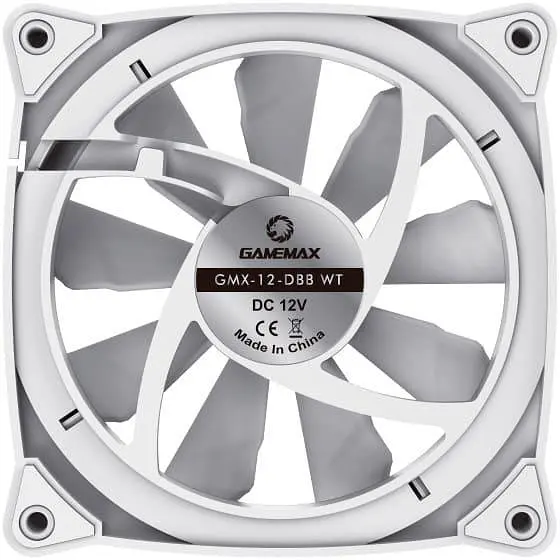 Вентилятор GameMax 120мм GMX-12-DBB-WT (GMX-12-DBB-WT) - фото 4