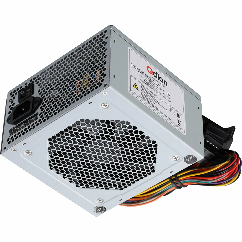 Блок питания Qdion 600W QD-600PNR (QD600 80+) Б/у - фото 2