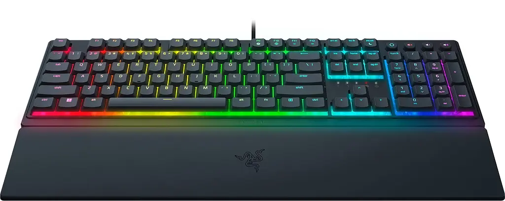 Клавіатура механічна Ornata V3 104key, Mecha-Membrane Switch, USB-A, EN/UK, RGB, чорний Razer teh0013862 - фото 6