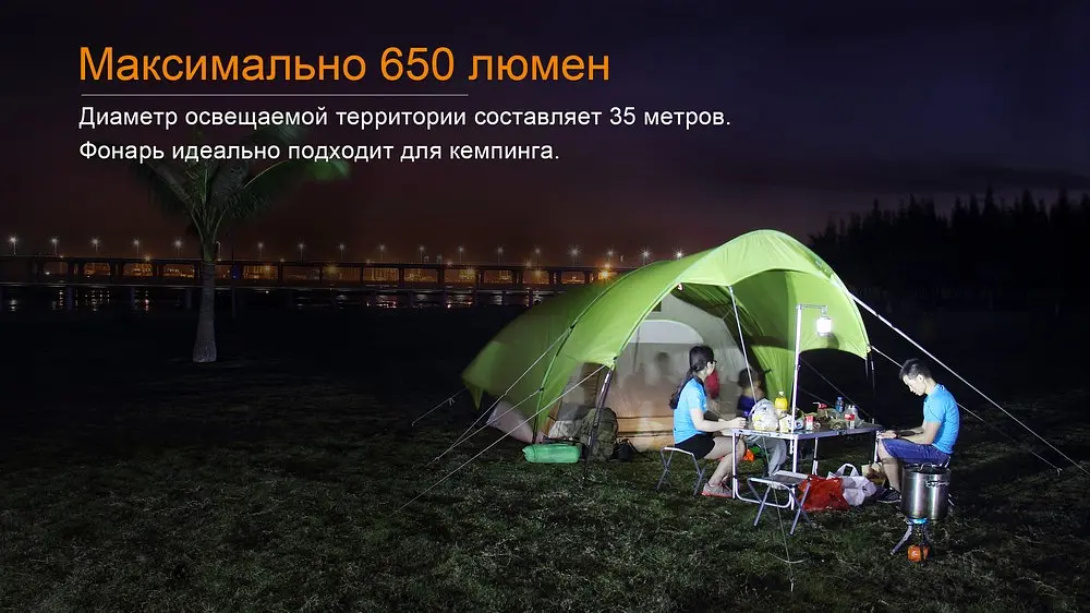 Фонарь кемпинговый Fenix CL30R черный - фото 7
