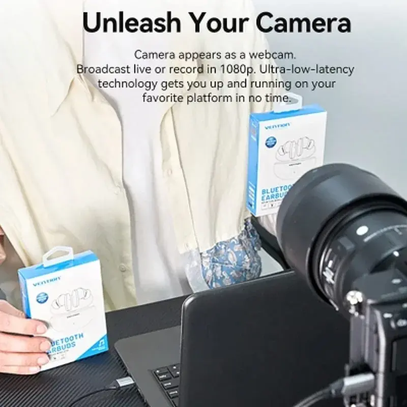 Перехідник USB-C + USB-A to HDMI M 0.1m video capture gray Vention (ACWHA) - фото 3