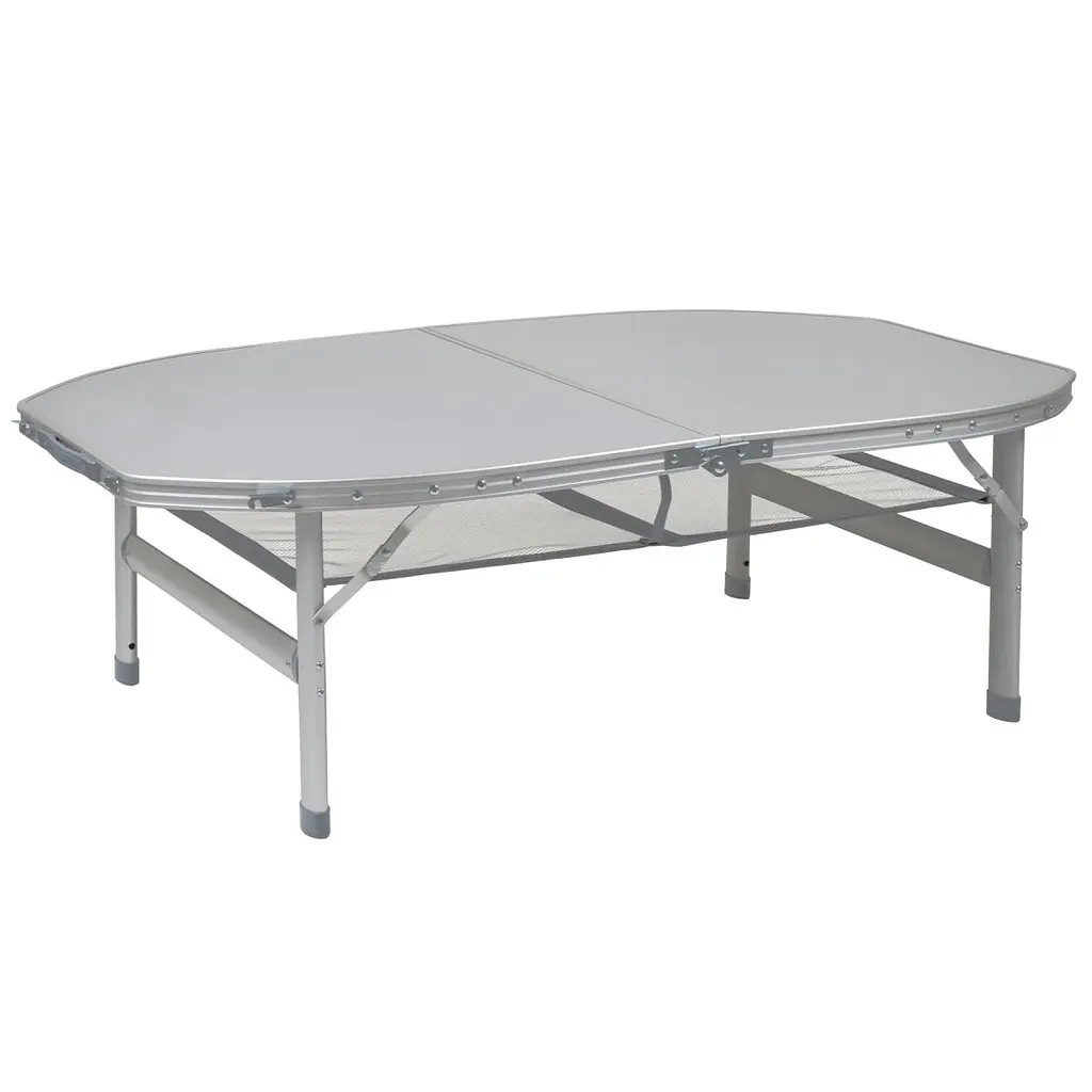 Стіл Bo-Camp Premium Oval 120x80 cm Grey (1404420) - фото 2