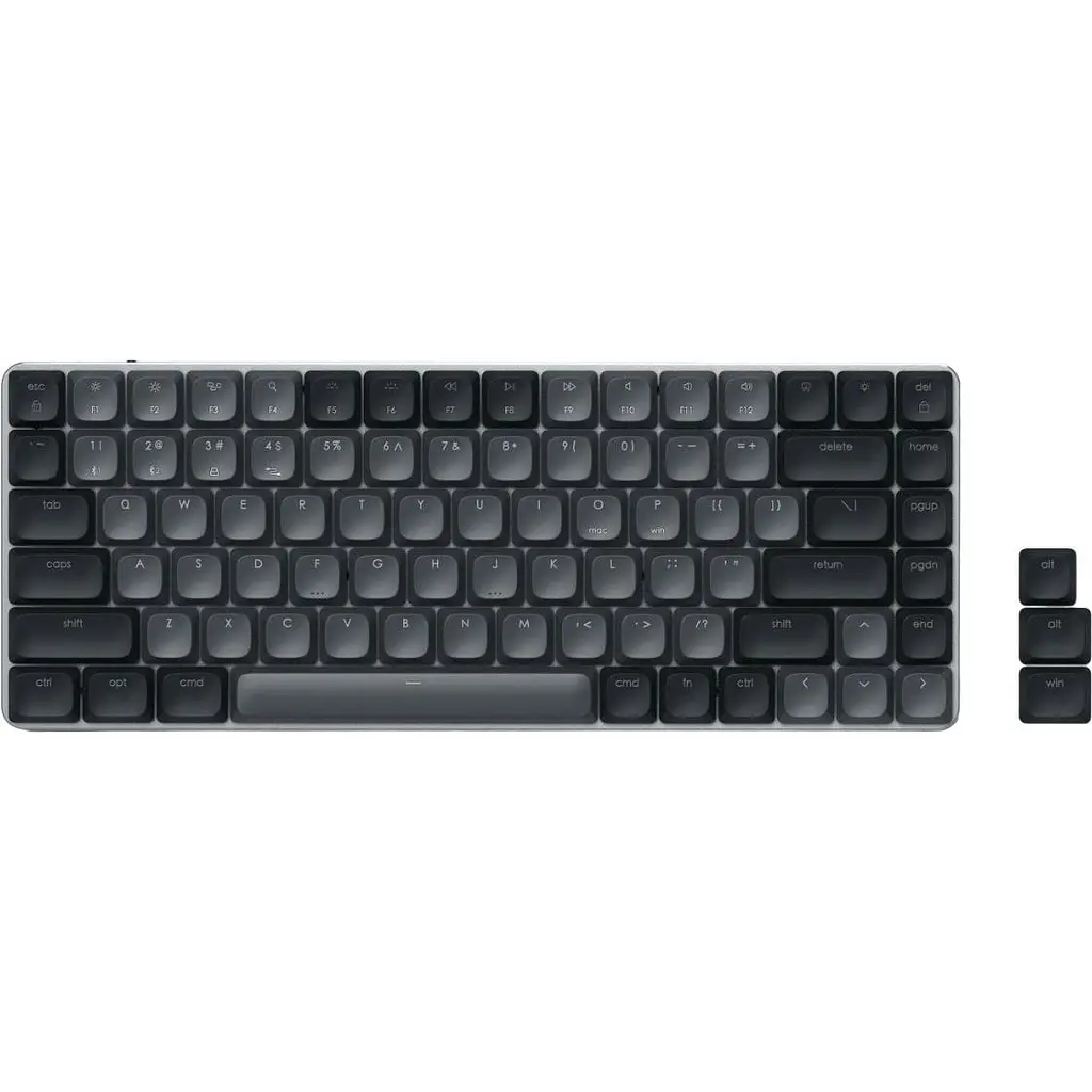 Бездротова клавіатура Satechi SM1 Slim Mechanical Backlit Bluetooth Keyboard Dark (ST-KSM1DK-EN) - фото 5