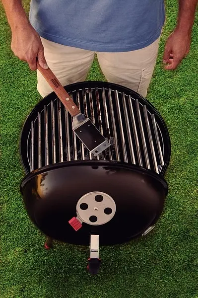 Гриль угольный Tramontina Barbecue TCP 450L с крышкой - фото 6