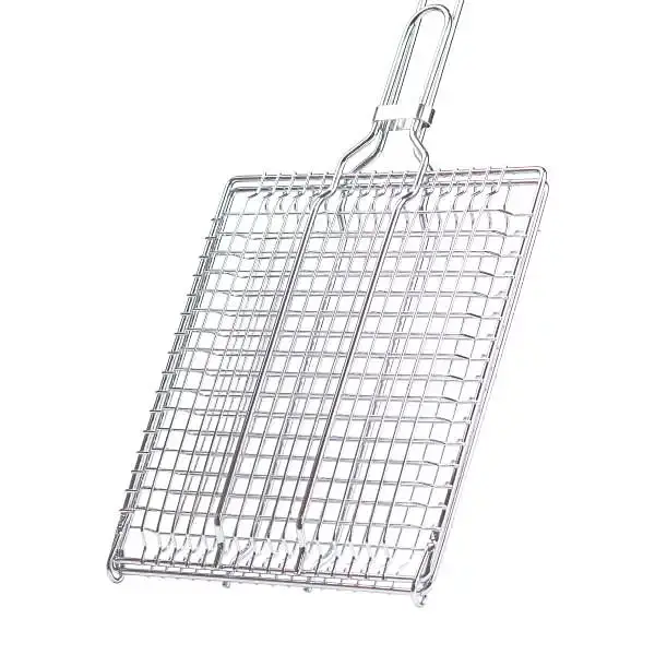 Решітка для гриля та барбекю TS Kitchen Grill плоска 24*24 см HP455RESH - фото 6