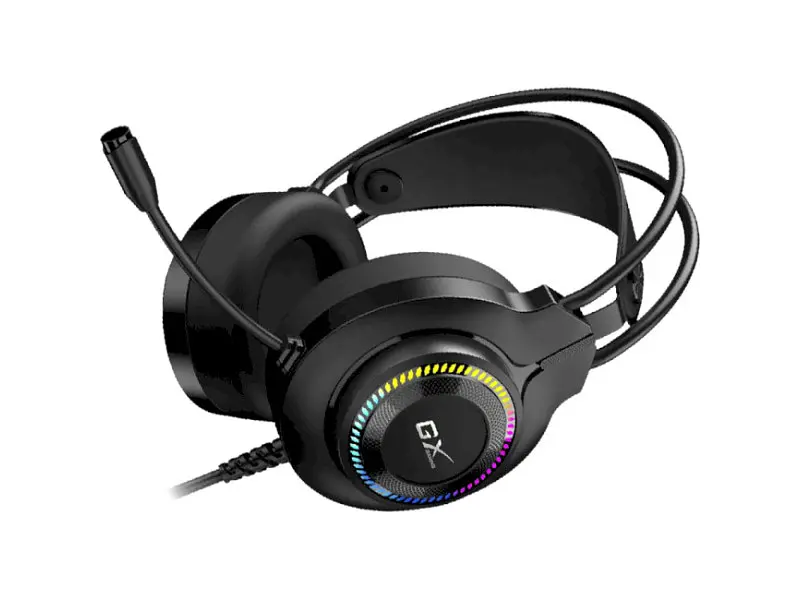 Навушники з мікрофоном Genius HS-GX580U Black (31710028400) - фото 2