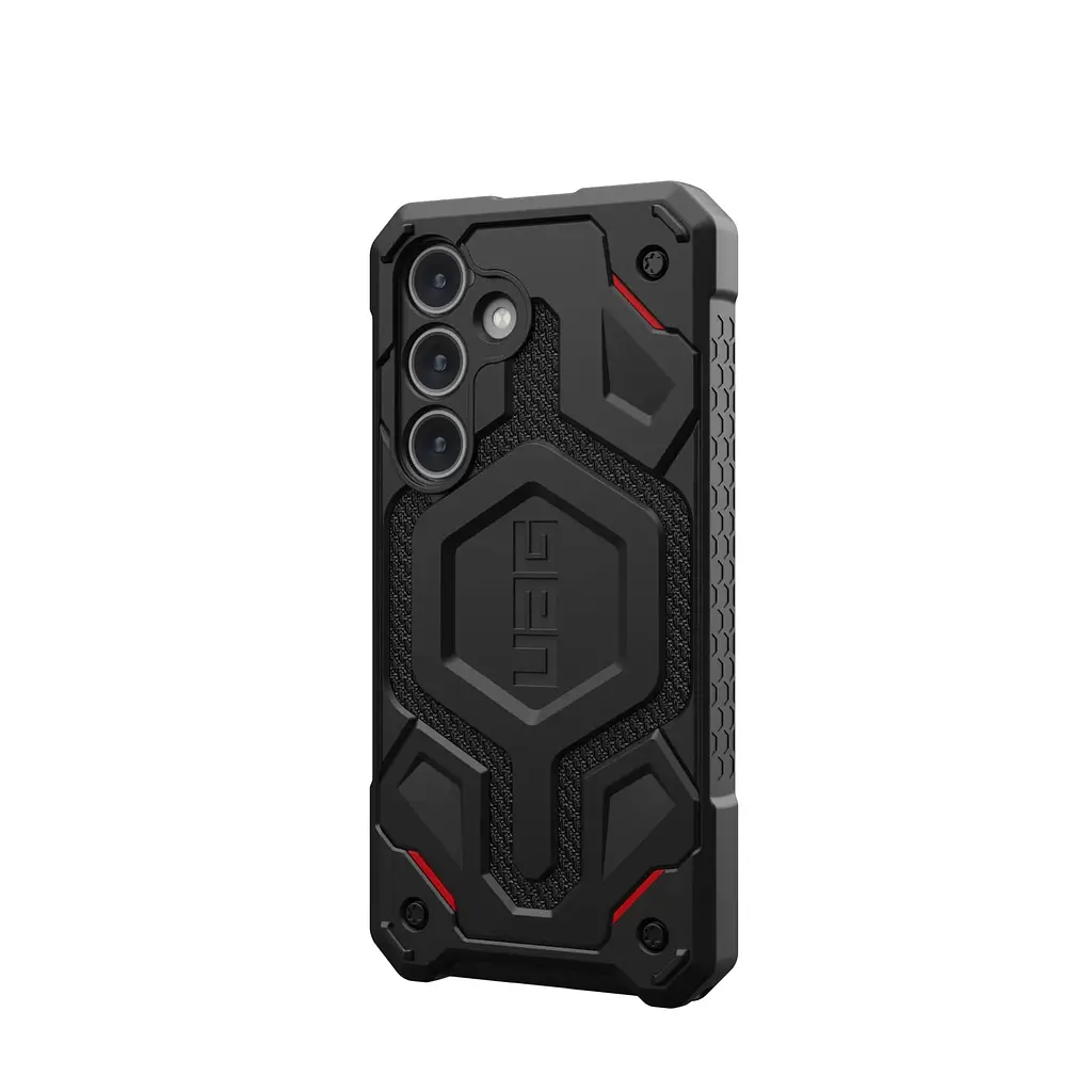 Чохол-накладка Urban Armor Gear Monarch Pro для Samsung Galaxy S24 Kevlar Black (214412113940) - фото 3