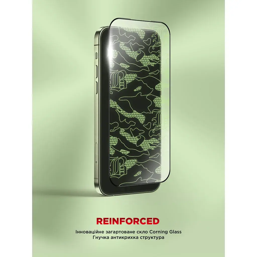 Скло захисне Armorstandart Corning Black Icon Apple iPhone 18 Pro (ARM92165) - фото 2