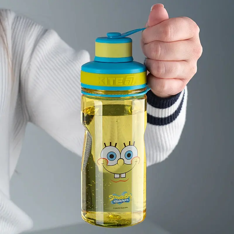 Пляшечка для води Kite Sponge Bob 500 мл жовта (SB25-397) - фото 7