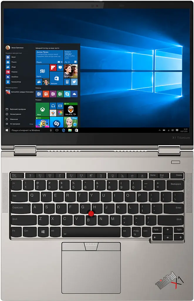 Ноутбук Lenovo ThinkPad X1 Titanium 13.5QHD Touch/Intel i7-1160G7/16/1024F/LTE/int/W10P/Titanium (20QA001VRT) - фото 6