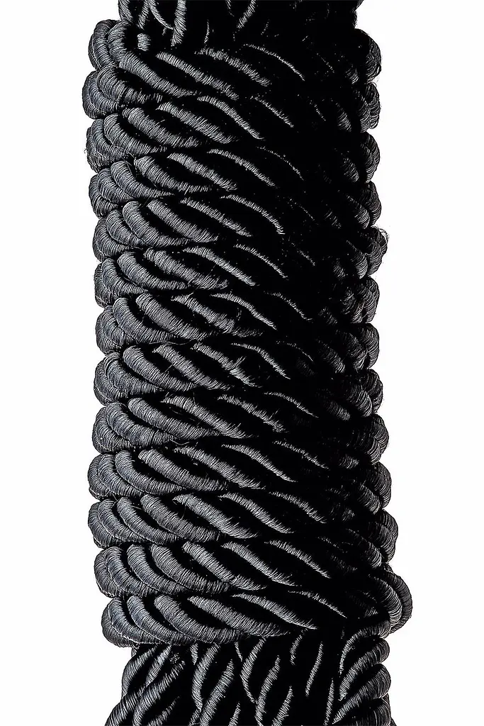 Верёвка для бондажа Dreamtoys Blaze Deluxe Bondage Rope 5 м черный - фото 3