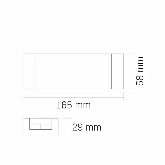 Блок живлення Videx для LED стрічки DC24V 4.16A 100W IP20 (VL-LST-P100-24V) - фото 6