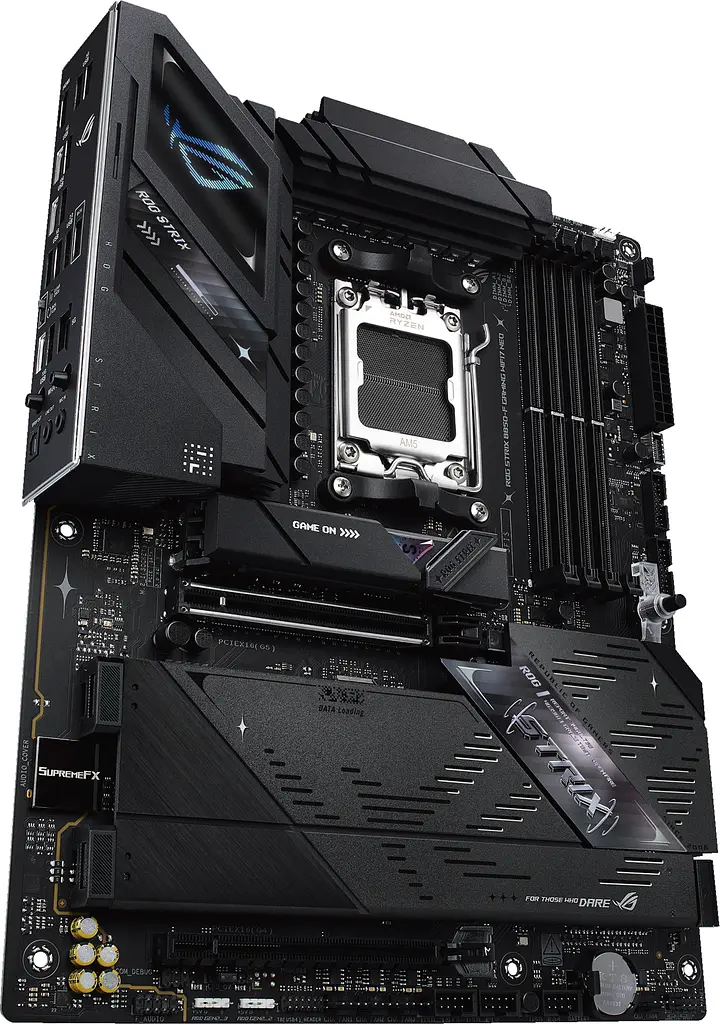 ASUS Материнська плата ROG STRIX B850-F GAMING NEO sAM5 B850 4xDDR5 M.2 HDMI DP USB ATX - фото 3