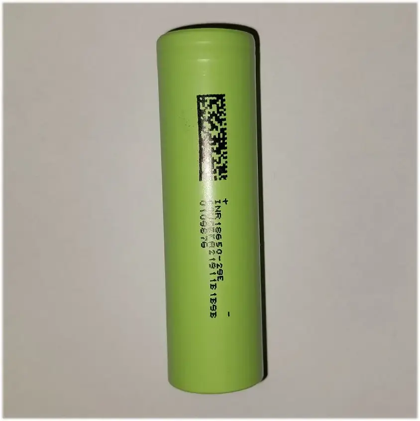 Акумулятор Dmegc високострумовий Li-ion 18650 2900mAh 3.7V (INR18650-29E) (TerraE INR18650 30E5) 10A Зелений - фото 7