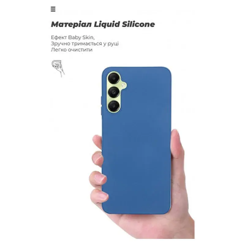 Чохол до мобільного телефона Armorstandart ICON Case Samsung A05s (A057) Dark Blue (ARM73655) - фото 7