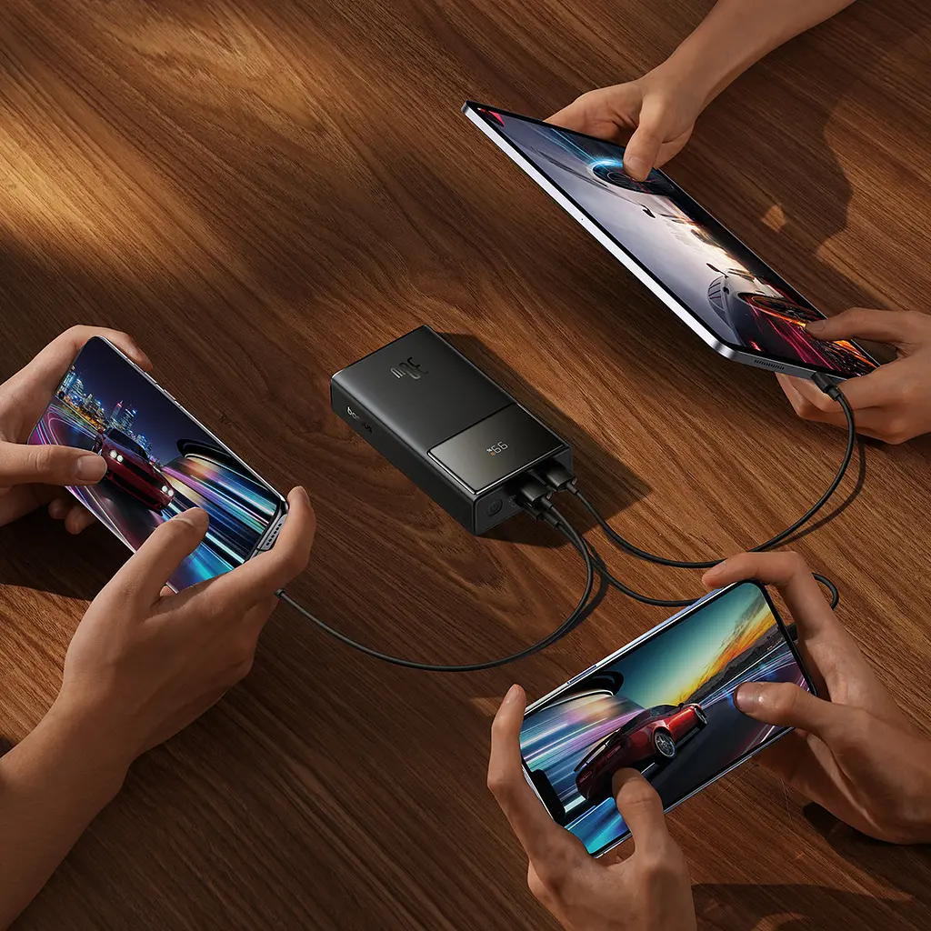 Акумулятор портативний Baseus Star-Lord Digital Display 10000 mAh 30W додаткова батарея з дисплеєм - фото 6