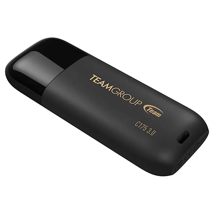 Флеш-накопичувач Team USB3.1 128GB C175 Pearl Black (TC1753128GB01) - фото 2
