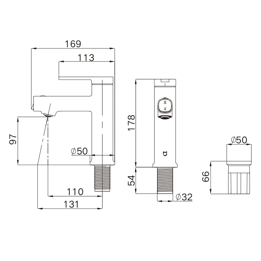 Змішувач для раковини Xiaomi MiJia Basin Faucet N1 (MJMPLTN1DB) - фото 8
