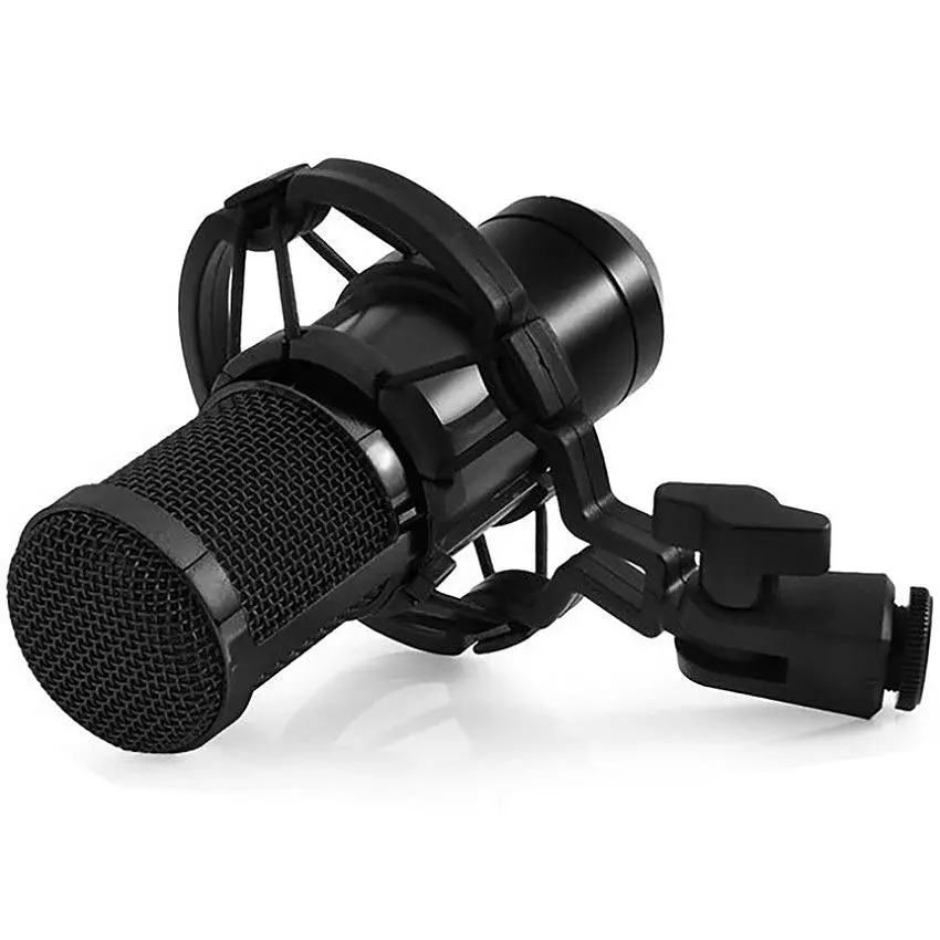 Игровой стрим микрофон Media-Tech Профессиональный набор XLR USB черный (MT397K) - фото 8