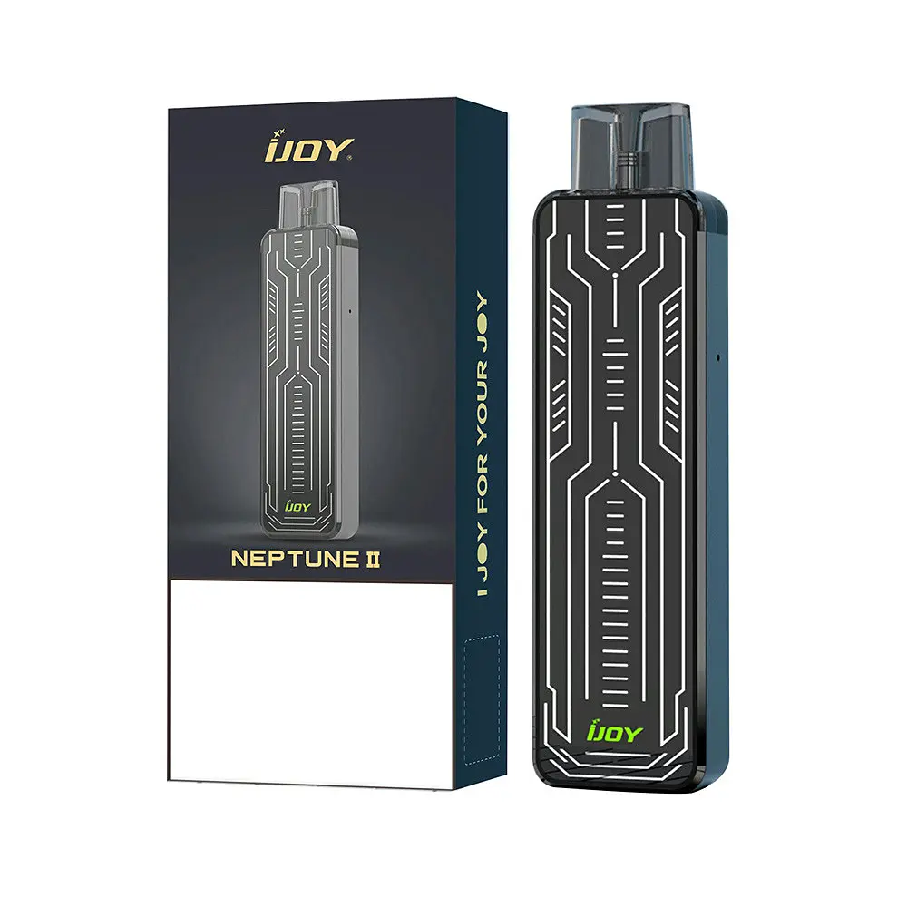 Под-система электронная сигарета iJoy Neptune 2 Pod Kit 650 mAh 2 ml Tech Сіра (10403) - фото 7