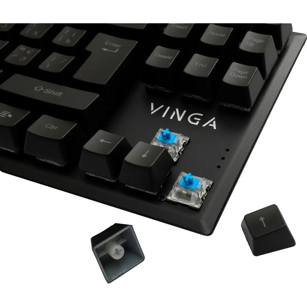 Клавіатура Vinga KBGM-110 Black [128782] - фото 4